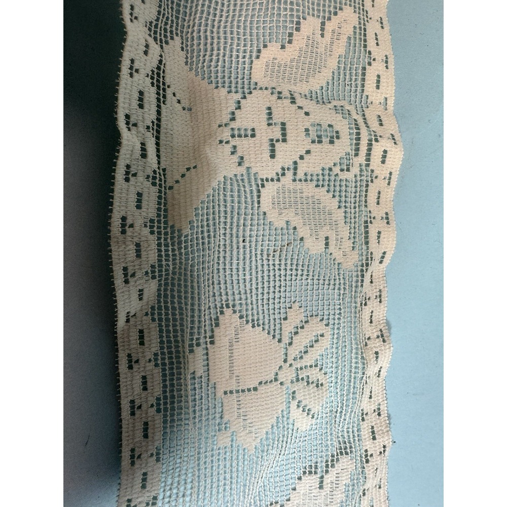 Angels And Bells White Lace 4" Wide Lace Wedding Crafts Christmas 4.5 Yards